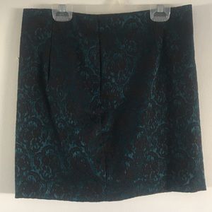 Black lace skirt